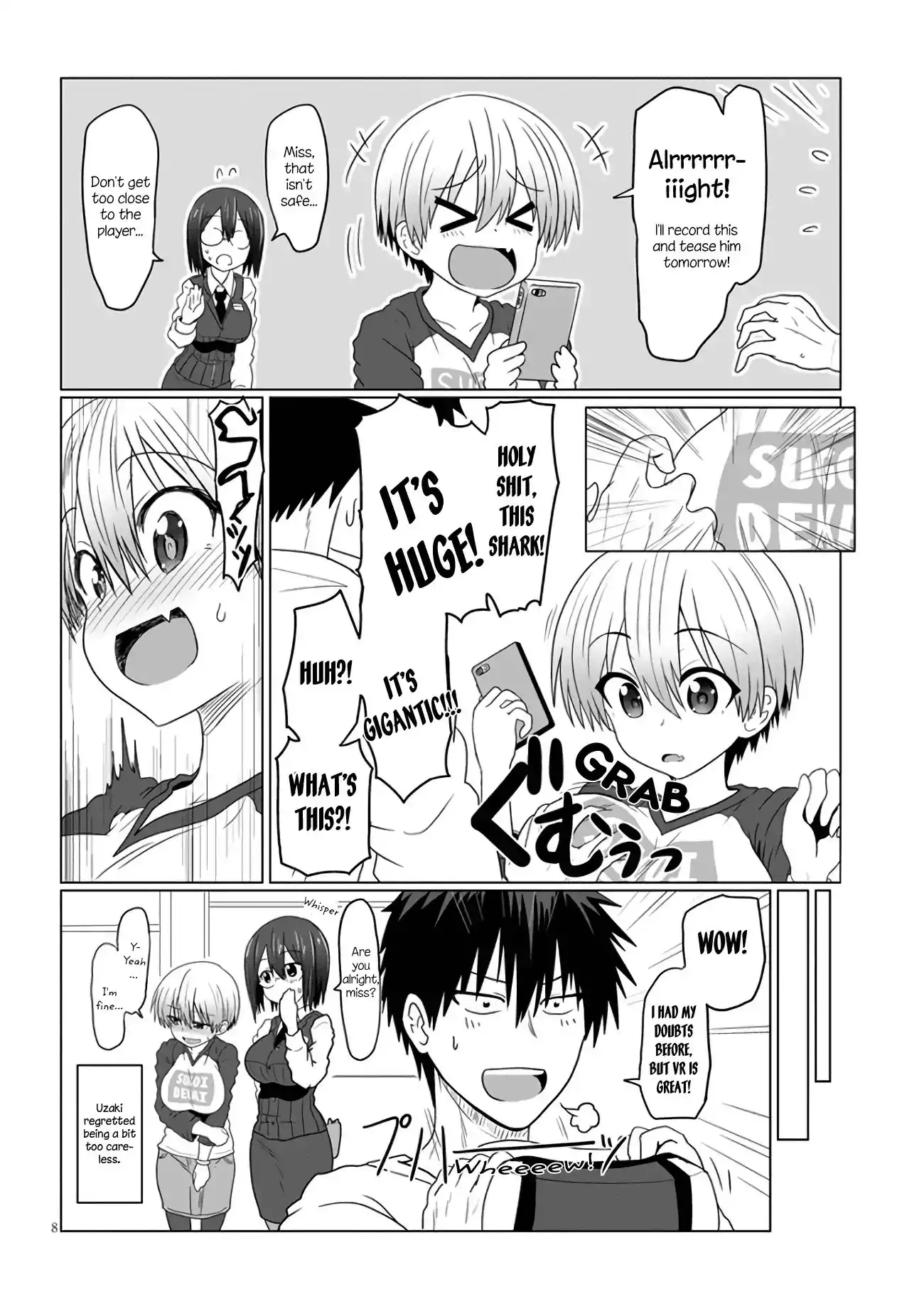 Uzaki-chan wa Asobitai! Chapter 3.2 4